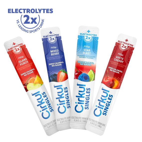 16-Pack Cirkul® Singles FitSip Bundle - Essential Travel Pack Set