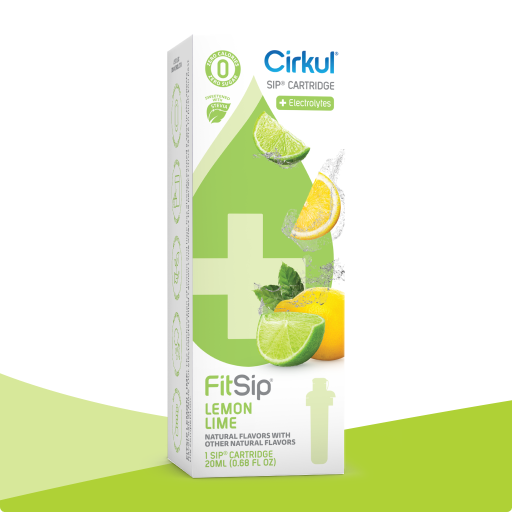 FitSip Lemon Lime (Stevia) - Daily Travel Set Pack