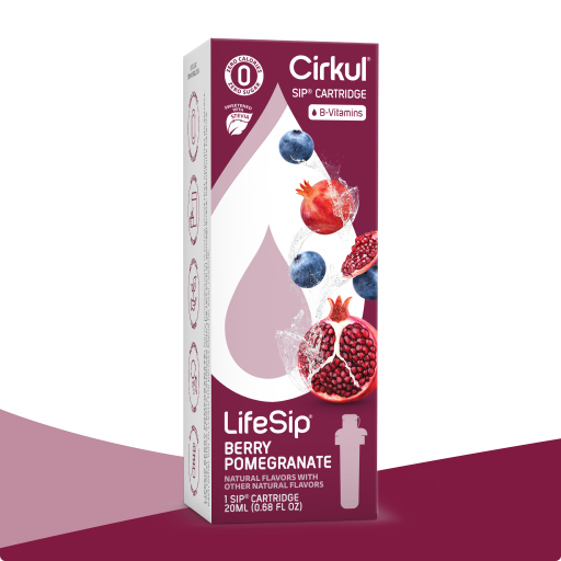 LifeSip Berry Pomegranate (Stevia) - Classic Travel Pick Choice